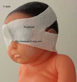 Китай Продукты младенца стиля маски в предохранения от глаза ткани Нонвовен младенческие голубые и белый цвет поставщик