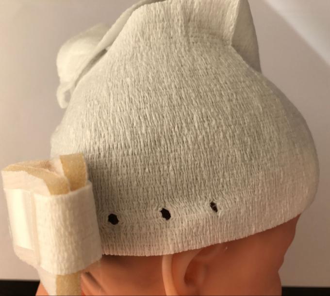 Шляпы младенца ткани Нонвовен младенческие поглощают пот для главной защиты